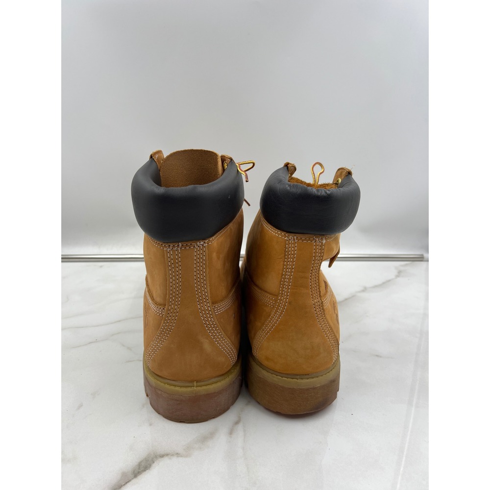 Timberland Boots Mens15 6 Inch Premium Waterproof Nubuck Leather Thinsulate 400 - Picture 3 of 14